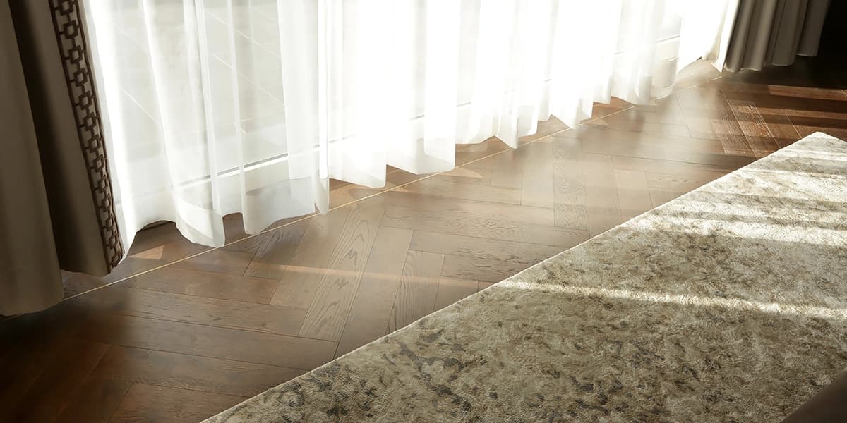 Английская Ёлка - Мозаичный паркет